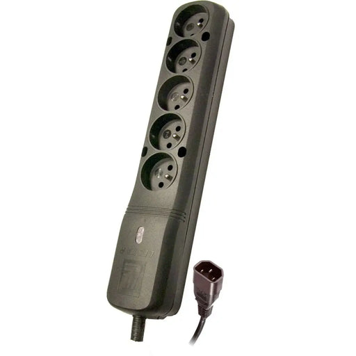 5-socket plugboard without power switch Lestar LZ- 530 BW G-A K.:CZ IEC320 (1,5 m) - Разклонители<<<Електроника
