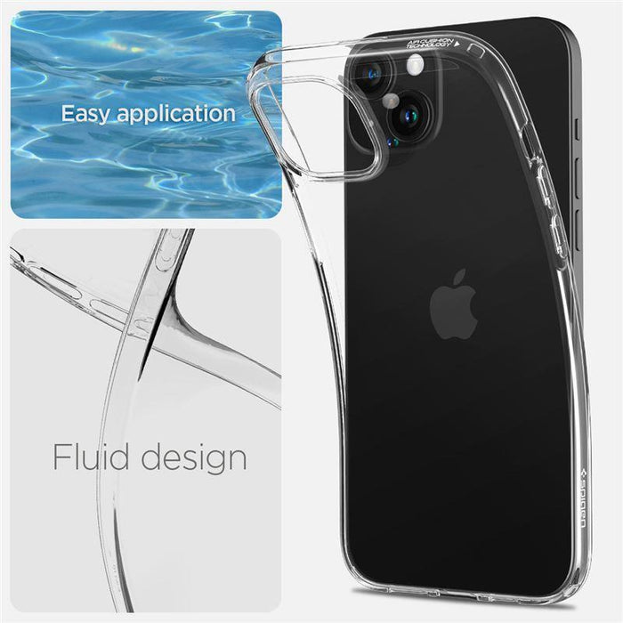 Spigen Crystal Flex Case for iPhone 15 Plus - Clear - Cell phone cases and covers<<<HurtelXML
