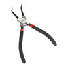 Bent Interior Circlip Pliers 7’’ Deli Tools EDL0343 (black) - Pliers<<<Tools<<<InnproXML