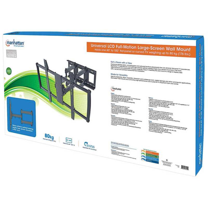 Manhattan TV stand 461221 - ТВ стойки<<<Аксесоари за телевизори<<<ТВ Аудио Gaming<<<ZoraSite&&&Brackets for TVs