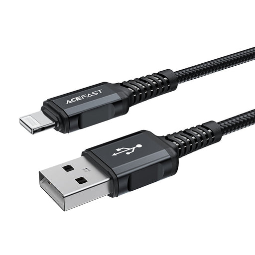 Acefast MFI USB - Lightning cable 1.8m 2.4A black (C4-02 A Black) - Cell phone cables<<<HurtelXML
