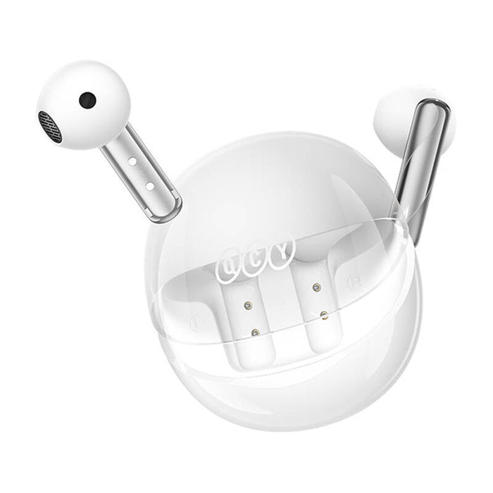 TWS QCY AilyBuds Clear T32 Headphones (white) - TWS<<<Wireless<<<Headphones<<<Audio<<<InnproXML