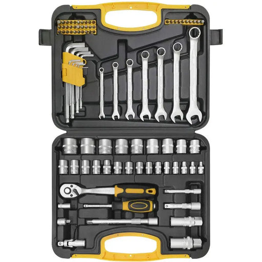 90 PIECE WZG TOOL SET - Комплекти вложки и тресчотки<<<Ръчни инструменти<<<Инструменти и