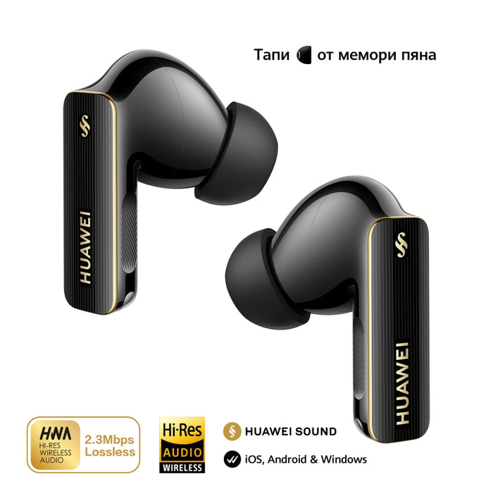 Huawei FreeBuds Pro 4 Piano-T180 Black - Accessories<<<HUAWEI Mobile Phones<<<HUAWEI<<<PolyComp&&&Микрофони и