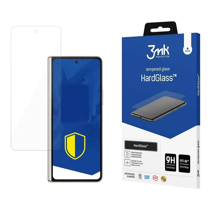 9H 3mk HardGlass™ glass on Samsung Galaxy Z Fold 5 (front) - Cell phone tempered glass<<<HurtelXML