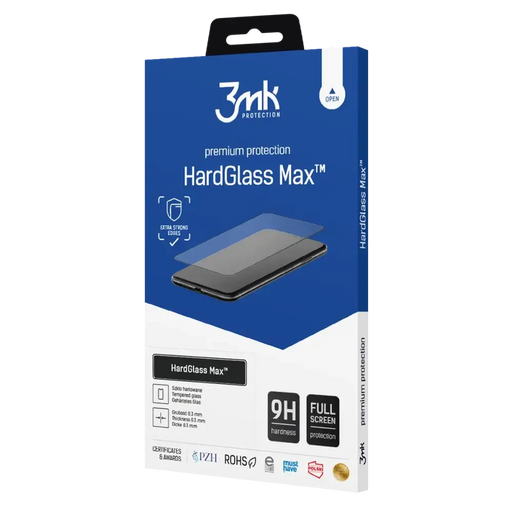 9H 3mk HardGlass Max™ glass for Samsung Galaxy S22+ 5G - *Kategoria tymczasowa<<<HurtelXML