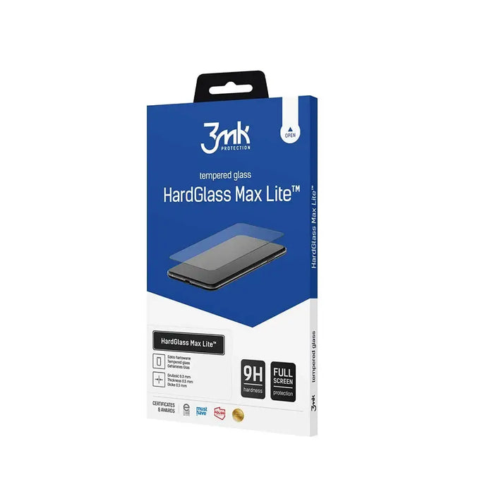 9H 3mk HardGlass Max Lite™ glass on Oppo A16s - Cell phone tempered glass<<<HurtelXML