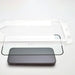 9H tempered glass with mounting frame for iPhone 14 Pro Wozinsky Premium Glass - black - Cell phone tempered