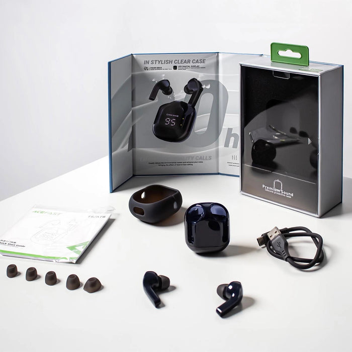 Acefast T6 TWS Bluetooth In-Ear Wireless Headphones - Pink