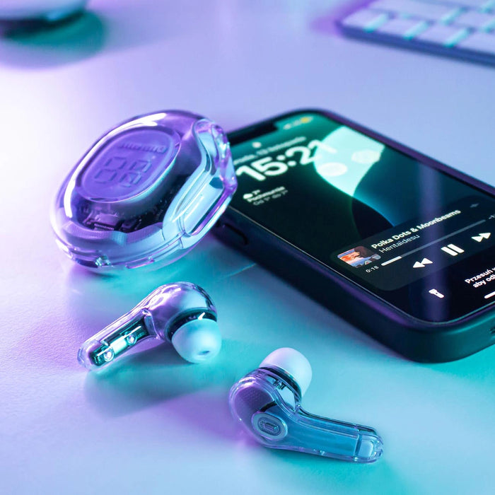 Acefast T8 TWS Bluetooth Wireless Headphones - Light Blue