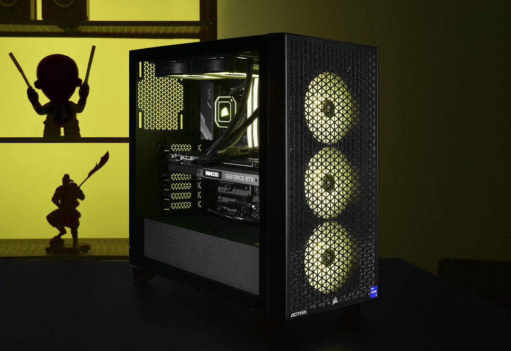 Actina 5901443339984 PC AMD Ryzen™ 9 7900X3D 32 GB DDR5-SDRAM 2 TB SSD AMD Radeon RX 7900 XTX Midi Tower Black