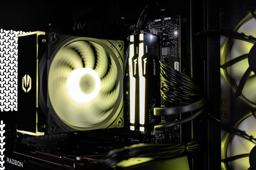 Actina 5901443413806 PC AMD Ryzen™ 7 8700F 32 GB DDR5-SDRAM 1 TB SSD AMD Radeon RX 7700 XT Midi Tower Black