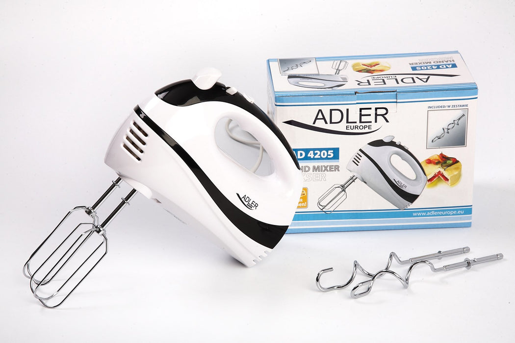 Adler AD 4205 Hand mixer Black,White 300 W