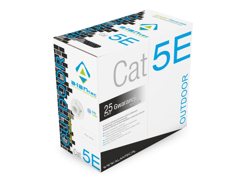 Alantec KIF5OUT305 networking cable Black 305 m Cat5e F/UTP (FTP)