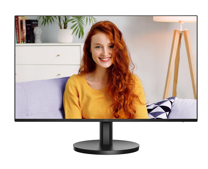 AOC 27B3HA2, 27" IPS WLED, 1920x1080@100Hz, 4ms GtG, 1ms MPRT, 250cd m/2, 1300:1, 20M:1 DCR, Adaptive Sync, FlickerFree, Low Blue Mode, 2Wx2, Tilt, D-SUB, HDMI