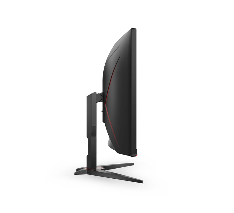 AOC CU34G2XE/BK, 34" Curved 1500R VA WLED, 3440x1440@144Hz, 4ms GtG, 1ms MPRT, 300 cd/m2, 3000:1, DCR 80M:1, Adaptive Sync, FlickerFree, Low Blue Light, Tilt, HDMI, 2xDP