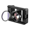Mobile lens APEXEL APL-HB100CPL100mm macro with CPL (black)
