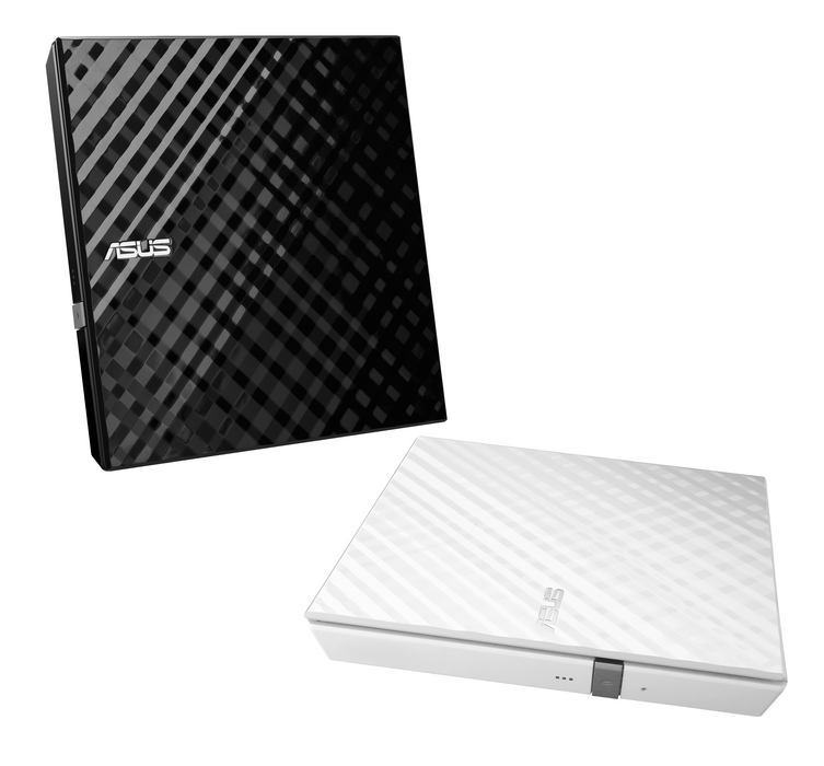 External USB DVD writer ASUS SDRW-08D2S-U LITE, USB 2.0, black