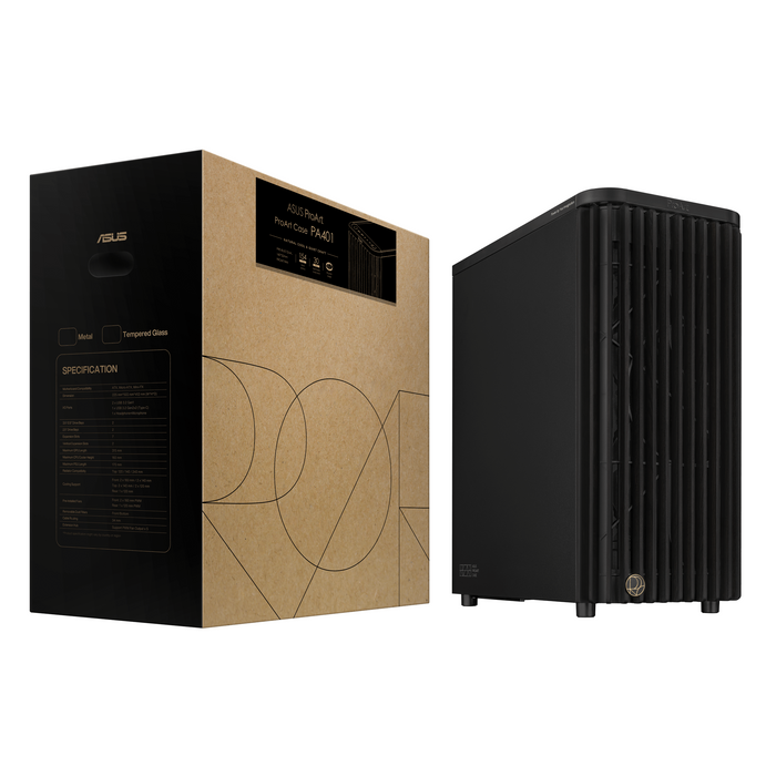 Box ASUS ProArt PA401 Wood Edition - Metal Panel