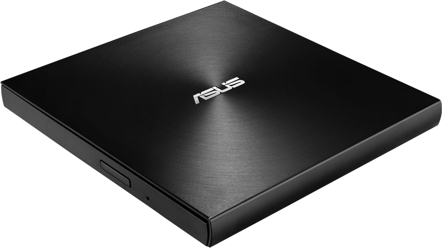 External USB DVD writer ASUS ZenDrive U7M Ultra-slim, USB 2.0, Black