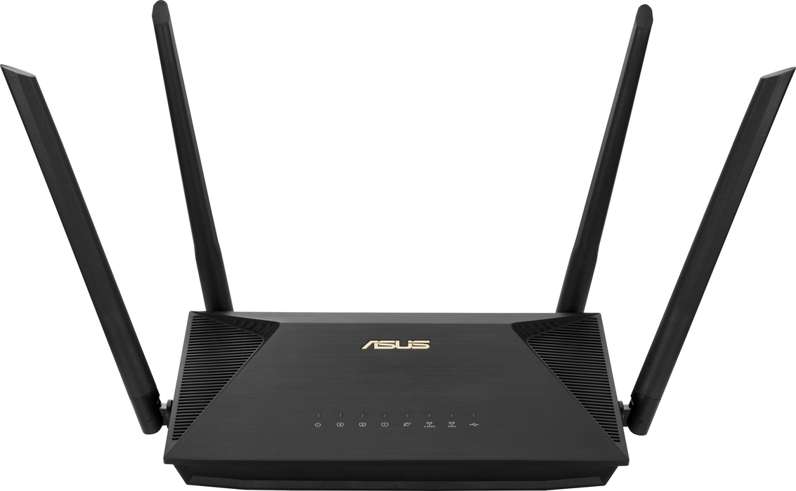ASUS RT-AX53U AX1800 Dual Band WiFi 6 802.11ax Router supporting MU-MIMO and OFDMA technology with AiProtection
