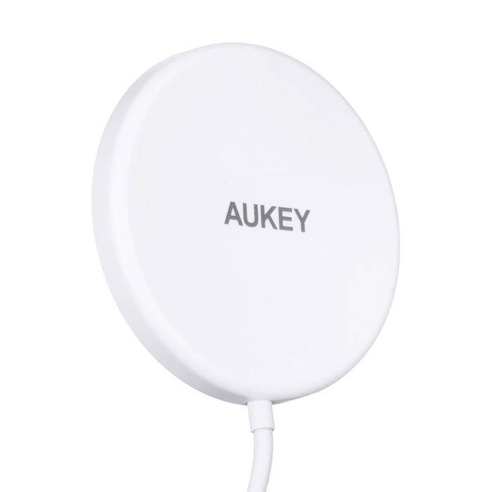 AUEKY Aircore Magnetic LC-A1 Wireless magnetic charger QI USB-C 15W White
