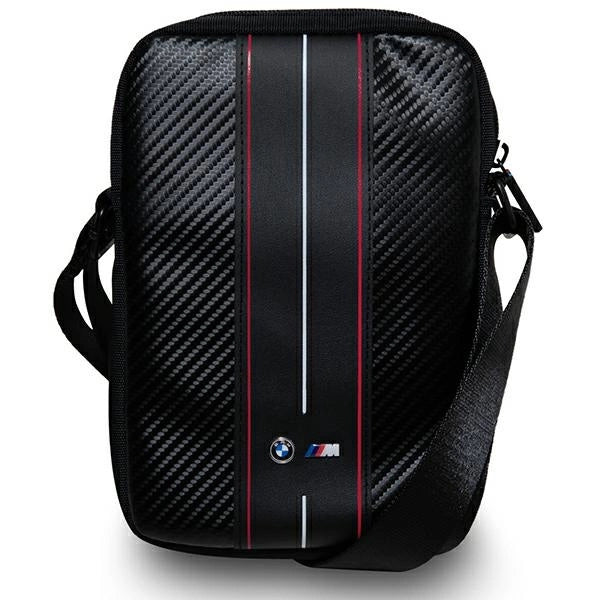 BMW Carbon &amp; Red Stripe bag for 8" tablet - black