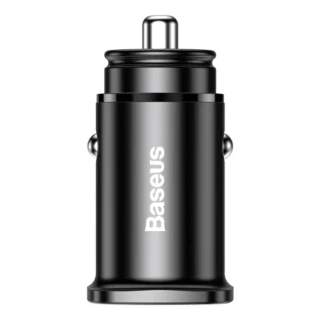 Baseus Square Car Charger PPS QC4.0 / PD3.0 5A 30W (black)