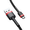 Baseus Cafule Micro USB Cable 2A 3m (Black+Red)