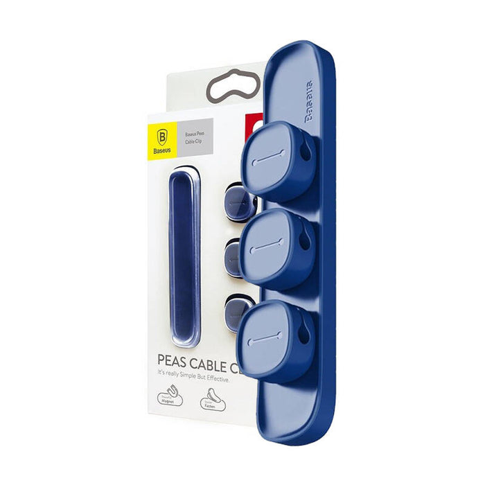 Baseus Peas Magnetic Cable Clip Blue