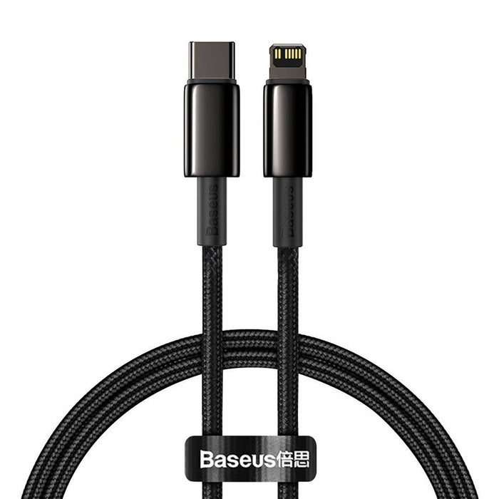 Baseus Tungsten Gold Cable Type-C to iP PD 20W 2m (black)