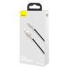 USB cable for Lightning Baseus Cafule, 2.4A, 2m (black)