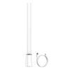 Folding desk lamp Baseus Smart Eye rechargeable (white)