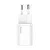 Baseus Super Si Quick Charger 1C 25W with USB-C cable for USB-C 1m (white)