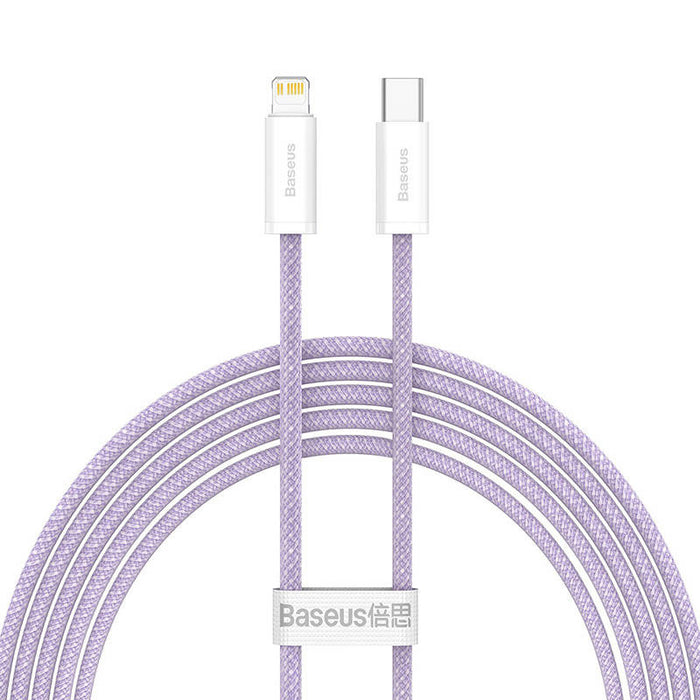 USB-C cable for Lightning Baseus Dynamic Series, 20W, 2m (purple)