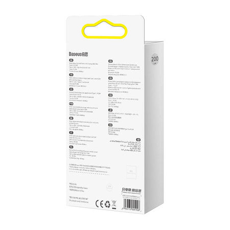 USB-C cable for Lightning Baseus Dynamic Series, 20W, 2m (white)