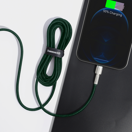 Baseus USB-C cable for Lightning 2m (green)