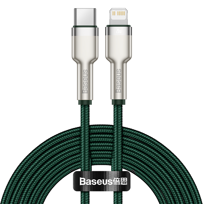 Baseus USB-C cable for Lightning 2m (green)
