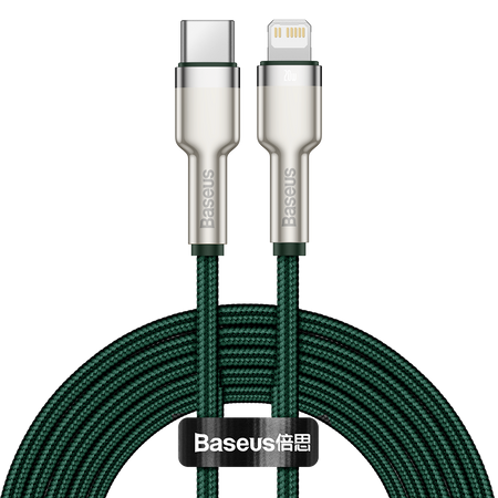Baseus USB-C cable for Lightning 2m (green)