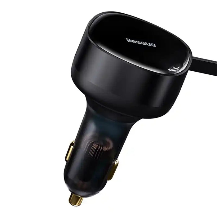 Car Charger Baseus Enjoyment with cable USB-C + Lightning 3A, 30W (Black)