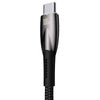 USB cable for USB-C Baseus Glimmer Series, 100W, 1m (Black)