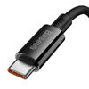 Cable USB do USB-C Baseus Superior100W 1m (black)