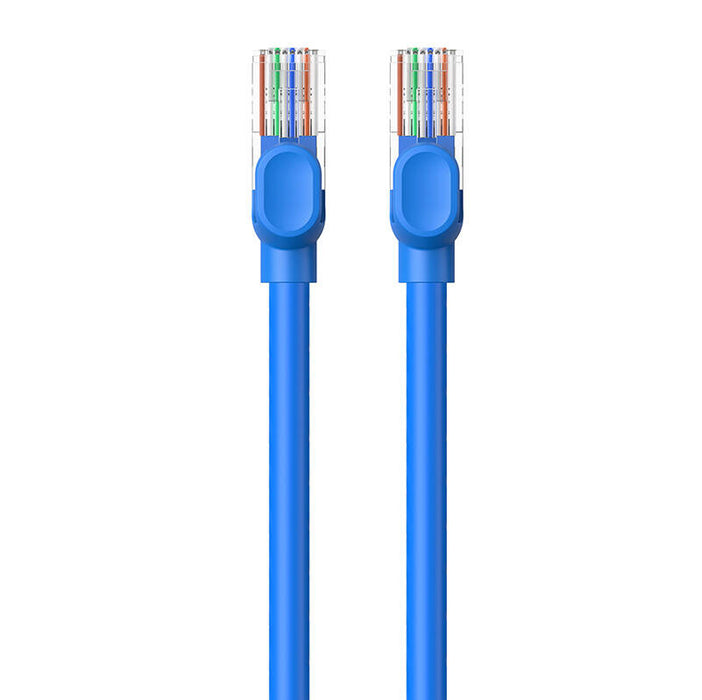 Round Cable Baseus Ethernet RJ45, Cat.6, 0,5m (blue)