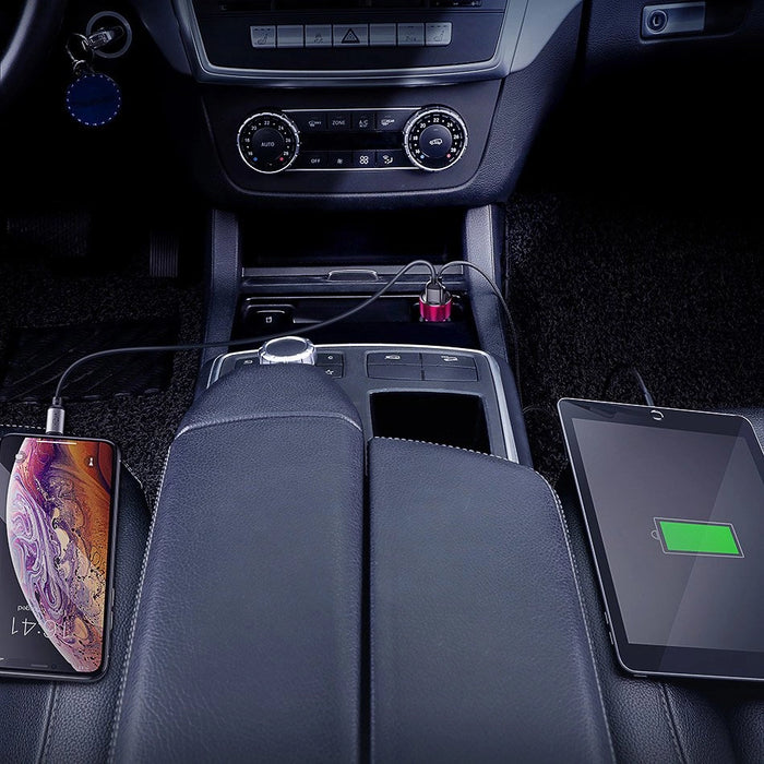 Baseus Magic Series Dual QC - Quick Charge 3.0 2x USB 45W 6A car charger black (CCMLC20A-01)