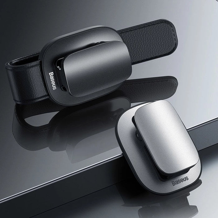 Baseus Car Holder Glasses Clip Silver (ACYJN-B0S)