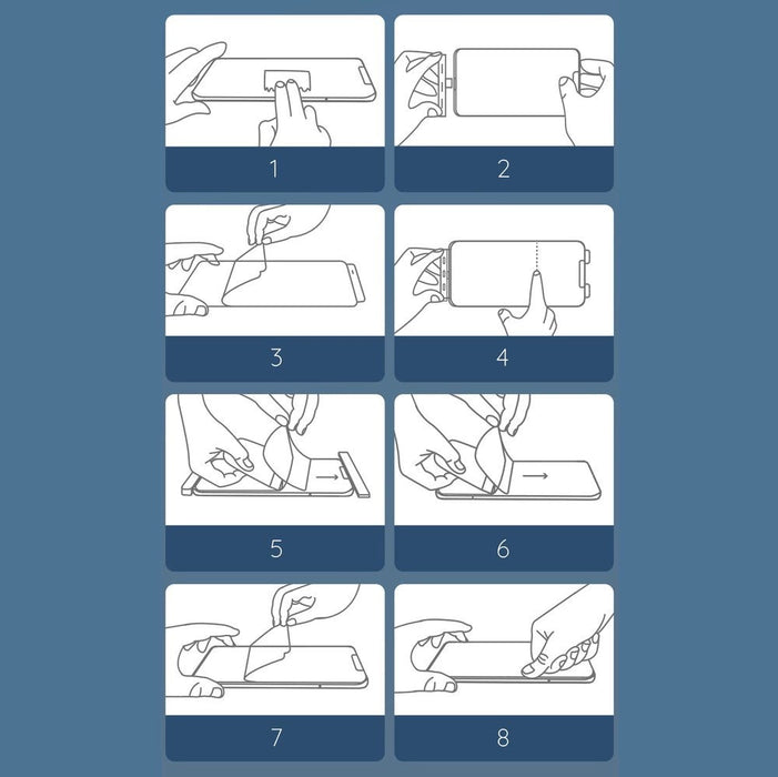 Baseus 2x Full Screen Protector Film 0.15mm for Xiaomi Redmi K40 / K40 Pro / Poco F3 Transparent (SGMIK40-02)