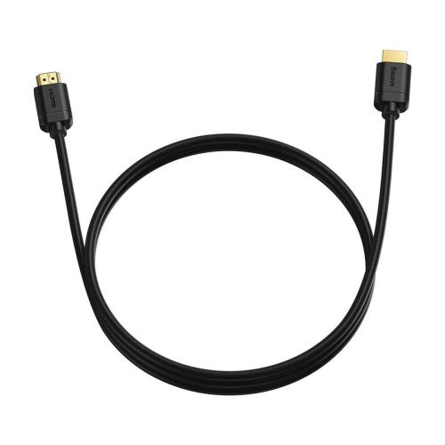 Baseus 2x HDMI 2.0 4K 60Hz Cable, 3D, HDR, 18Gbps, 2m (black)