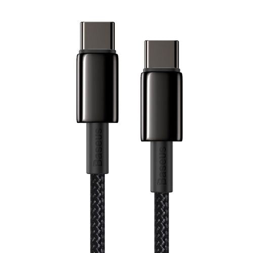 Baseus Tungsten Gold Cable Type-C to Type-C 100W 2m (black)