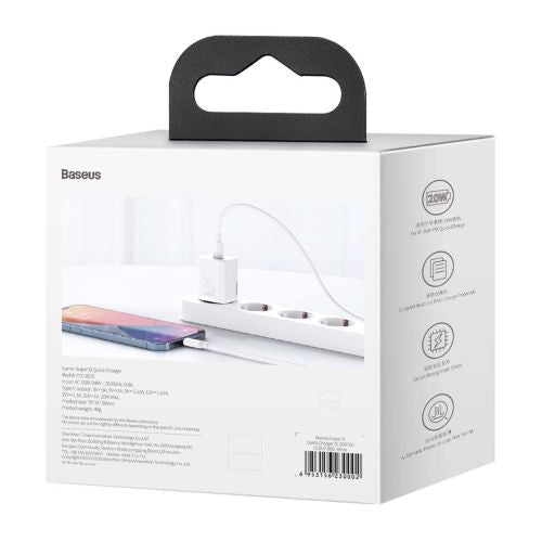 Baseus Super Si Quick Charger 1C 20W (white)
