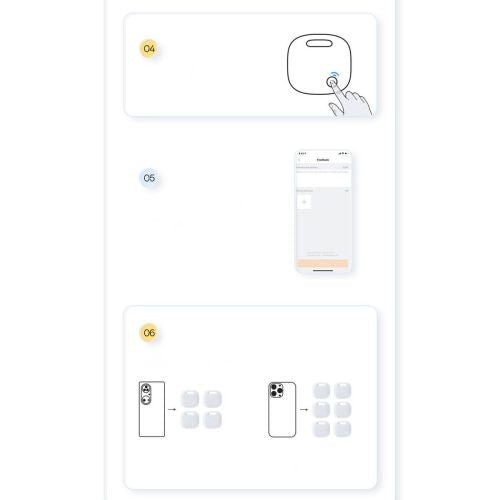 Baseus Intelligent T2 Pro, anti-loss device (white)